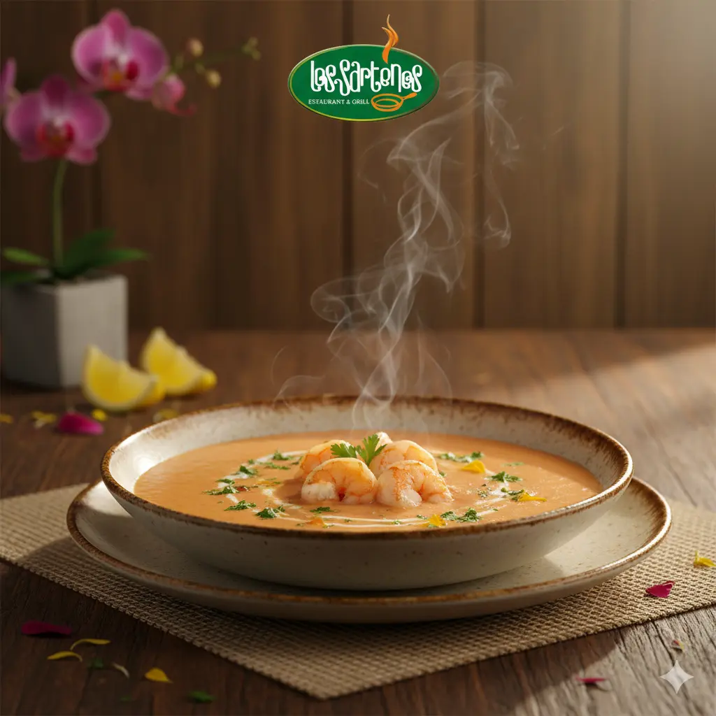 Crema De Camaron - Los Sartenes Loja